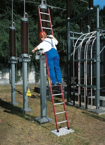 MUNK Kunststoff-Anlegeleiter 10 Sprossen von Günzburger Steigtechnik