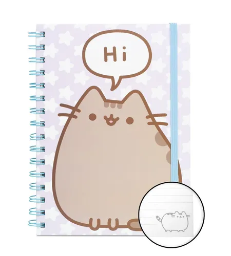 Notizbuch Pusheen Spiral A5 Hardcover Ringbuch Schulplaner Planer Tagebuch