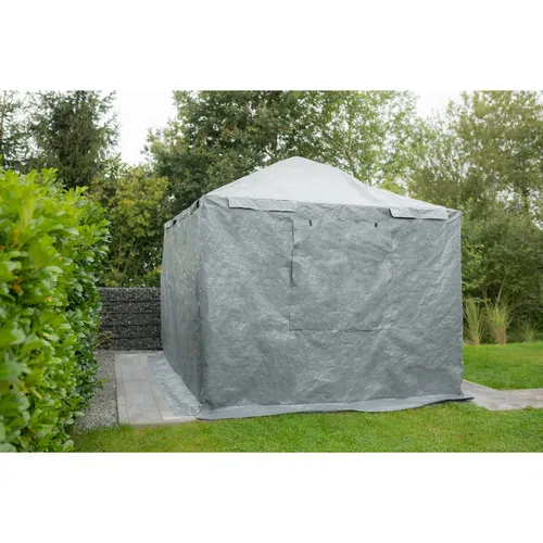 Sojag Pavillon Winterabdeckung für Pavillon - Verschiedene Größen - Zubehör für Pavillons: Die SOJAG Winterabdeckung schützt Ihre Gartenmöbel zuverlässig und verwandelt Ihren Pavillon in einen praktischen Winterunterstand.