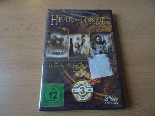 DVD Box Der Herr der Ringe von Warner Bros