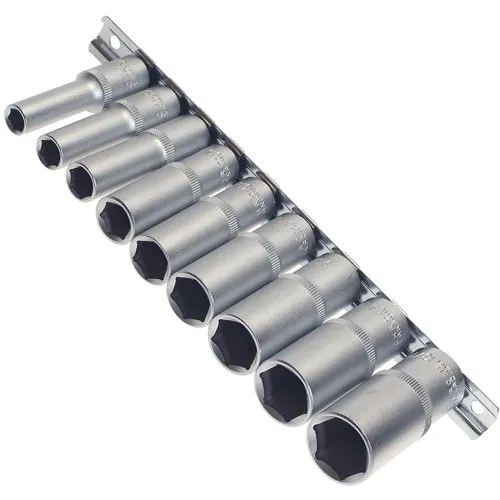 Lange Steckschlüssel-Einsätze Stecknuss SAE ZOLL ZÖLLIG 3/8