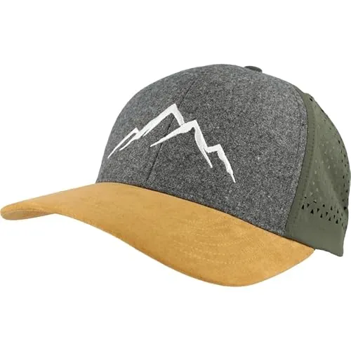 Eisley Cap Monte – Designed in Germany, Dark Oliv - Die Eisley Cap Monte vereint stylisches Outdoor-Design mit Funktionalität. Ideal für aktive Sommertage und ausgestattet mit UV-Schutzfaktor 50+ sowie schnelltrocknendem Material für optimalen Tragekomfort.