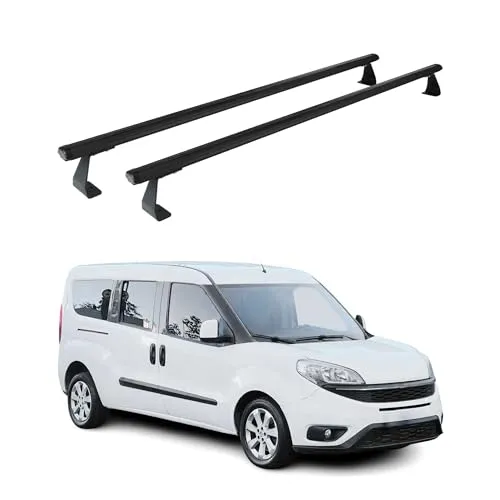 OMAC Dachträger FIAT 2524920B-2 - Aluminium Dachträger für FIAT, leicht und robust, ideal für den sicheren Transport von Gepäck und Sportgeräten.