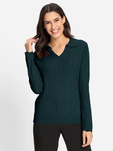 Witt Strickpullover Polopullover Langarm von Witt