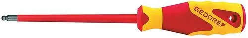 Gedore VDE 2163 K 6 Innen-Sechskantschraubendreher Schlüsselweite (metrisch): 6mm Klingenlänge: 100mm