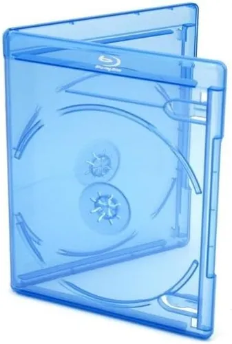 Blu-Ray Doppel - Hülle 11 mm Double Case für 2 Disc  # 1-BLU-RAY-HÜLLE-NEU
