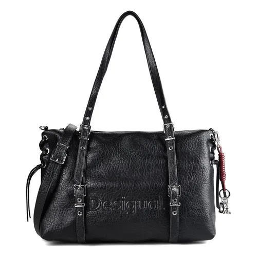 Desigual Half Logo Lanuza Shopper – Stylischer Begleiter in schwarz von Desigual