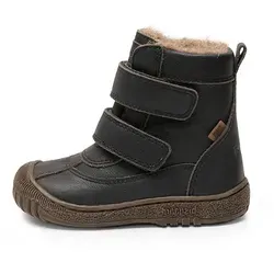 bisgaard Leder-Winterboots in Dunkelblau, Größe 22 - Baby Boots mit wasserdichter, winddichter und atmungsaktiver Tex-Membran, ideal für kalte Tage. Mit wärmendem Wollfutter und rutschhemmender Laufsohle für sicheren Halt.