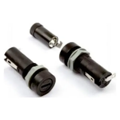 ESKA Sicherungshalter, 502640, für Feinsicherung 5 x 20 mm, 20A, 250V AC, Einbau (20 A) (502640)