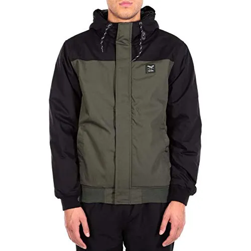 Iriedaily Eissegler Winterjacke Black Olive