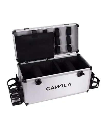 Cawila Liga Sanitätskoffer 520x250x300 mm Silber - Praktischer Sanitätskoffer für die schnelle und sichere Aufbewahrung von Verbandsmaterial. Ideal für den Einsatz im Sport und bei Veranstaltungen.