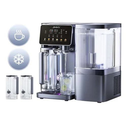 Jimmy Wasserfilter R9 Pro – Intelligenter Umkehrosmose-Wasserfilter mit Heiß- und Kaltwasser - Erleben Sie mit dem JIMMY R9 PRO Wasserfilter 7-stufige Filtration für reines Wasser. Sofort heißes und kaltes Wasser auf Knopfdruck – ideal für Getränke und Kochbedürfnisse. Kein Installationsaufwand dank Plug-and-Play.