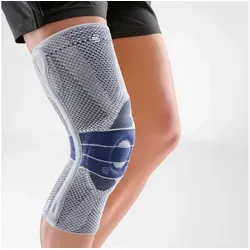 Bauerfeind Kniebandage GenuTrain P3 titan Stabilisierende Kniebandage, Stabilisierende Kniebandage bei Beschwerden an der Kniescheibe