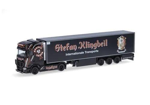 Herpa 317542 | Scania CS20 HD Kühlkoffer-Sattelzug | Stefan Klingbeil | 1:87