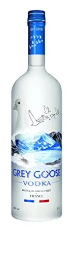 Grey Goose Vodka Magnum 4,5L (40% Vol) 4000ml Flasche- [Enthält Sulfite]