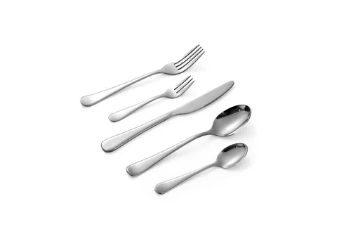 ECHTWERK Tafelbesteck Grado, 30-teilig, bis zu 6 Personen, Edelstahl 18/0, hochglänzend, Spülmaschinengeeignet