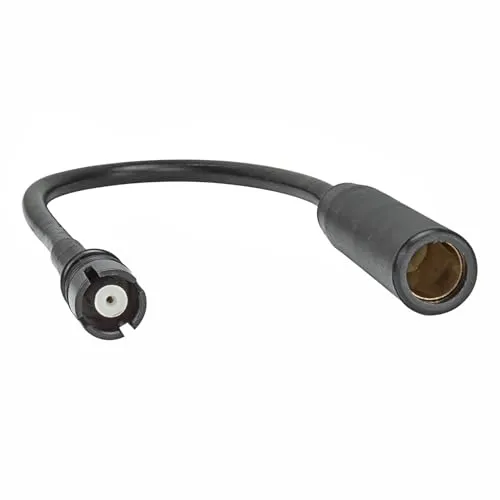 tomzz Audio 1557-000 Antennenadapter Raku II 2 auf DIN Buchse 150 Ohm kompatibel mit Audi Seat Skoda Smart VW