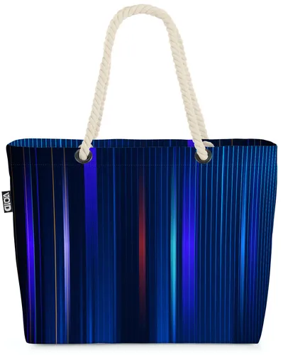 VOID Tasche Blue lines Grafisch Blau Computer Technik science fiction