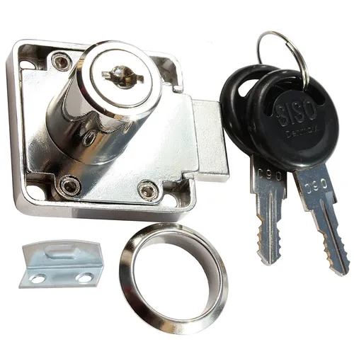Möbelschloss Schubladen Schloss Zylinder-Aufschraubschloss SISO CL-X-850