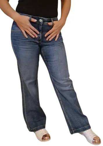 Produktbild Herrlicher Bootcut-Jeans Edna Denim Comfort blau 29