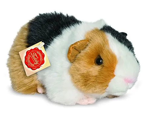 Teddy Hermann 92640 Meerschweinchen 20 cm, Kuscheltier | Besonders flauschiger Premium-Plüsch, mit viel Liebe zum Detail, ab 18 Monaten, waschbar, Füllung mit recyceltem Polyester