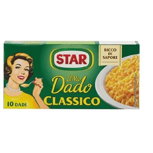 Star classico dado brodo Suppenwürfel Brühe klassisch reich an Geschmack 10 pz