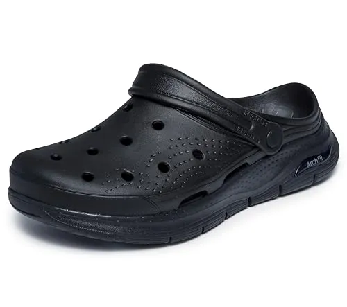 Skechers 243160 BBK Damen Hausschuh - Hausschuhe aus Synthetik, stilvolles Design in Schwarz, ideal für urbanen Modegeist und sportliche Outfits, bietet optimalen Komfort mit F-Weite.