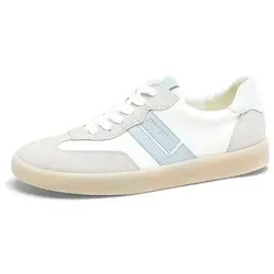 Paul Green 5437-129 Damen Schnürschuh aus Leder & Textil - Eleganter Schnürschuh in Joy Milk/White für Damen, ideal für den täglichen Einsatz. Hochwertige Materialien sorgen für Komfort und Stil.
