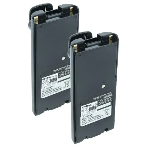 vhbw 2X Akku kompatibel mit Icom IC-V81, IC-V82