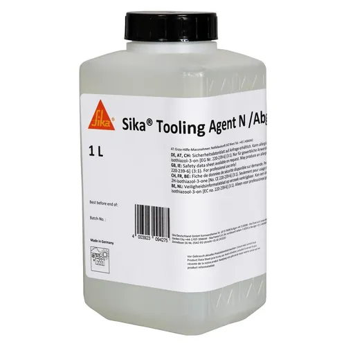 Sika Abglättmittel N Tooling Agent 1 Liter - Dichtmaterialien für ein perfektes Fugenbild. Das transparente Abglättmittel sorgt für eine glatte Oberfläche und ist ideal für Silikon und Dichtstoffe.
