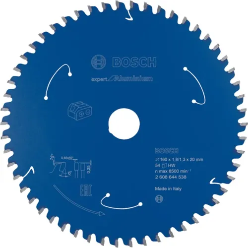 Bosch Accessories 2608644538 Kreissägeblatt 160 x 20mm