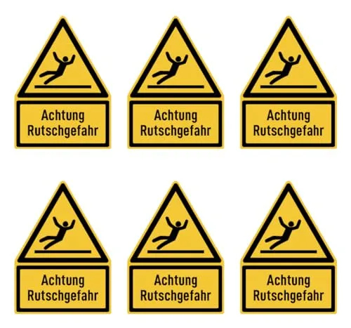Aufkleber: 75x50 mm, 6 Stück