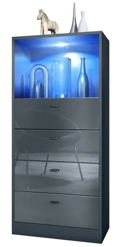 Vladon Kommode Pino V3 in grau von Vladon