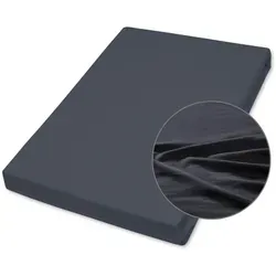 Traumhaft gut schlafen Jersey-Elasthan Spannbetttuch, verschiedene Farben und Größen