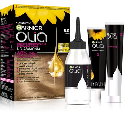 Garnier Olia Big Kit Permanent-Haarfarbe 8.0 Blond