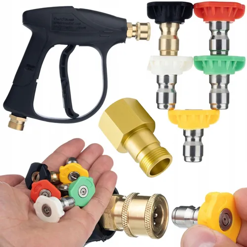 Hochdruckreiniger Set mit 5 Düsen und 4350 Psi Pistole