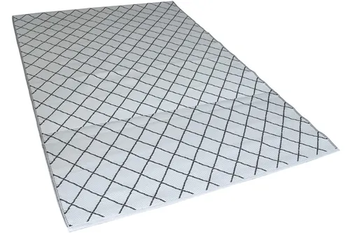 KYNAST Outdoor Teppich 120 x 180 cm grau-schwarz von KYNAST Exklusiv
