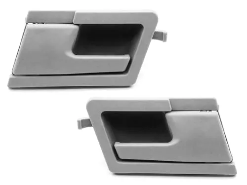 HZ-DESIGN Türgriff Innen vorne rechts + links Griff Grau Tür kompatibel mit T4 Transporter IV Bus alle Modelle