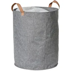 Store It Wäschekorb Premium, Grau, Textil, 72 L, rund, 40x45x40 cm, Ordnen & Aufbewahren, Wäschekörbe & Tonnen