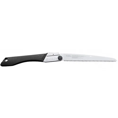 Silky GOMBOY 240 Medium Teeth - Klappsäge mit 24 cm Klinge - Sägen: Hochwertige Klappsäge mit 24 cm Klinge, antirutsch Griff für sicheren Halt und praktische Gürtelscheide für einfache Aufbewahrung.