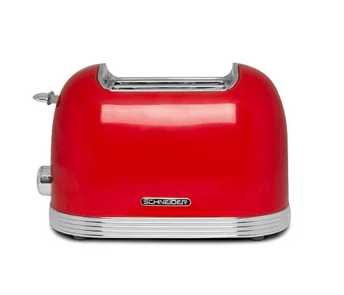 Schneider Feeling SCTO2 Roter Retro-Toaster