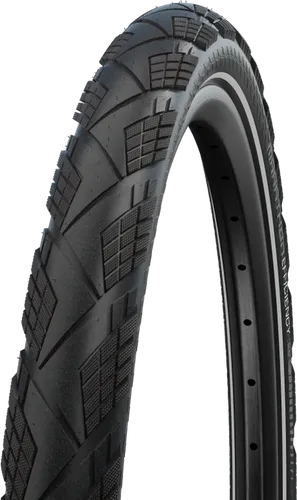Schwalbe Marathon Efficiency 700X38 - Fahrradreifen für modernes Touring, faltbar mit V-Guard und Addix Race Gummi für hervorragende Griffigkeit und Langlebigkeit.