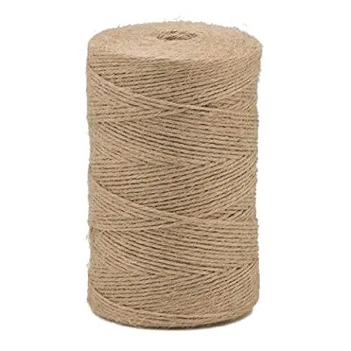 Die cordeline Roll Jute Roll 500 g Schnur Jute Ø 2 mm, ± 400 m, natur, 9, 5 x 15, 5 cm