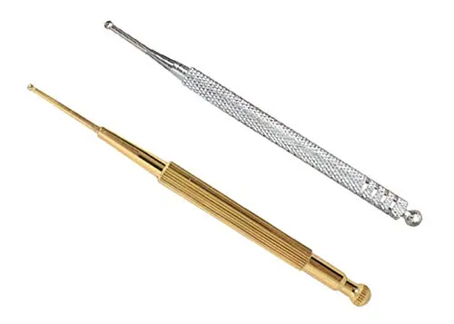 Punktsucher Akupressurstift Set Massage-Stift Instrumentent Akupressur-Stift Wellness set Akupunktur-Stab Stäbe Shiatsu, Werkzeuge für die Gesichtsreflexzonenmassage und für die Ohrentherapie Sets