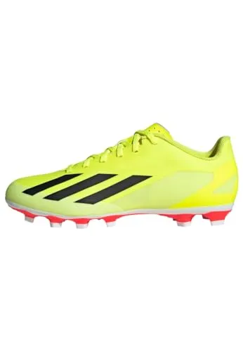 ADIDAS Herren Fussball-Rasenschuhe X Crazyfast Club FxG - Fußballschuhe für ultimativen Speed, leicht und optimal für blitzschnelle Moves auf festen Böden und Kunstrasen. Hergestellt mit mindestens 20 % recycelten Materialien für eine nachhaltige Wahl.