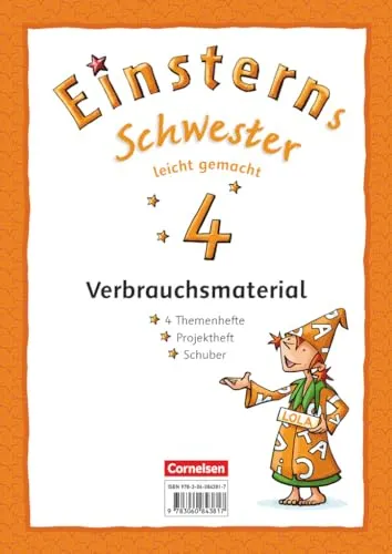 Einsterns Schwester - Sprache und Lesen - 4. Schuljahr - Schulbücher mit Themenheften 1-4 und Projektheft im praktischen Schuber, ideal zur Unterstützung des Lesens und der Sprachentwicklung im 4. Schuljahr.