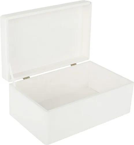 Creative Deco Holzkiste mit Deckel Groß