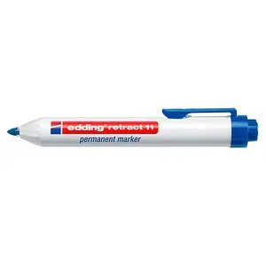 edding retract 11 Permanentmarker blau 1,5 - 3,0 mm, 1 St. von edding