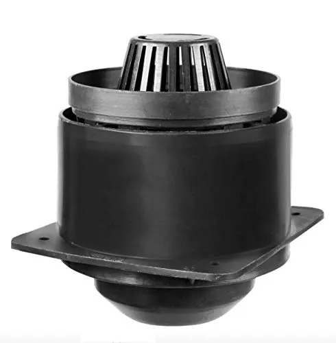 Syphon Geruchsverschluss mit Laubfang inkl. Ablaufanschluss 110