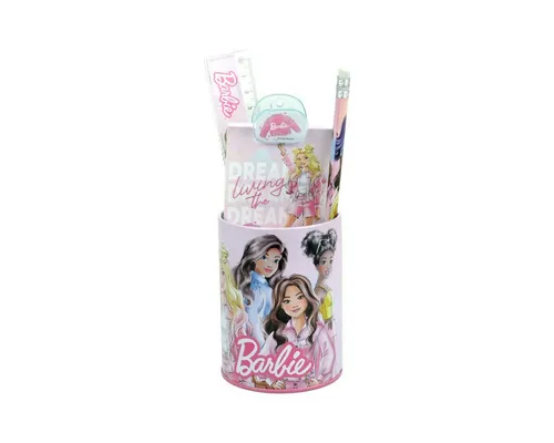Barbie Kreativset Barbie Schreibset 7-teilig Schule Kinder Mädchen Design